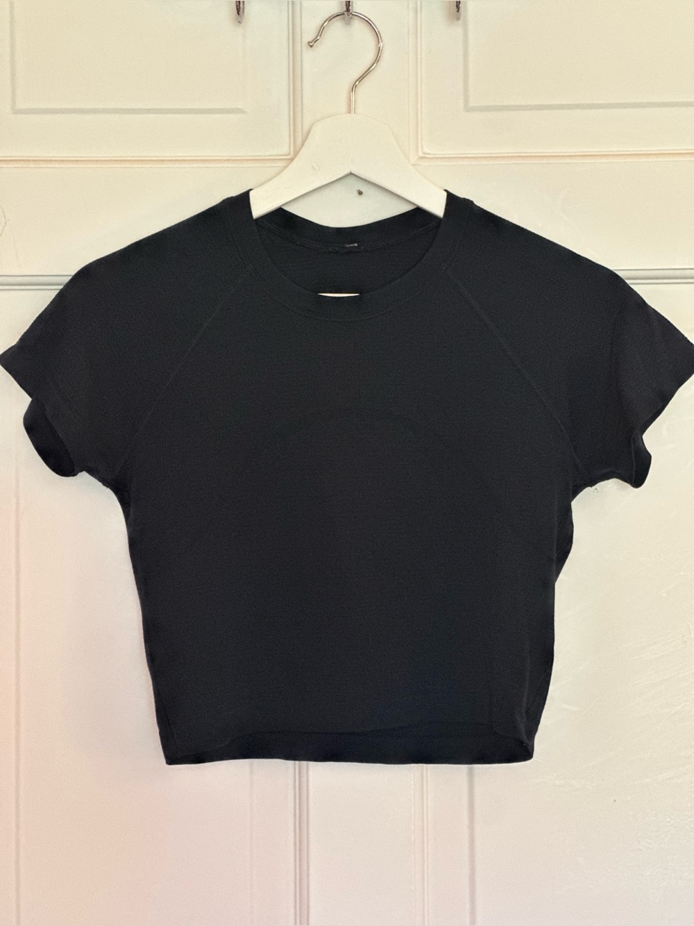 Lululemon Swiftly Crop Top Navy